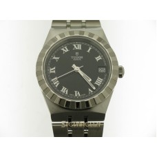 Tudor Royal 34mm nero romani ref. 28400-0003 nuovo